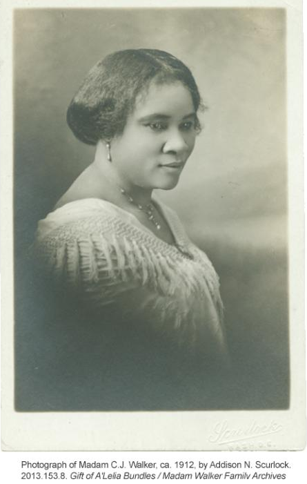 How it all began:  Madam C. J. Walker's story.