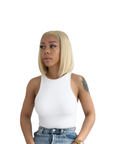 Luxury Honey Blonde Transparent (T-Part) Frontal Wig