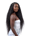 Luxury Deep Wave Braiding Hair - Natural Colour (1B) - London Virgin Hair