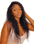 Luxury Water Wave HD Transparent Frontal Wig