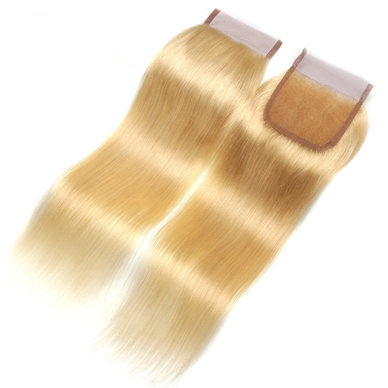 Luxury 613 Straight Closure - Free-Part - London Virgin Hair