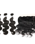 Luxury Body Wave Bundles with a Lace Frontal 13x4" - London Virgin Hair