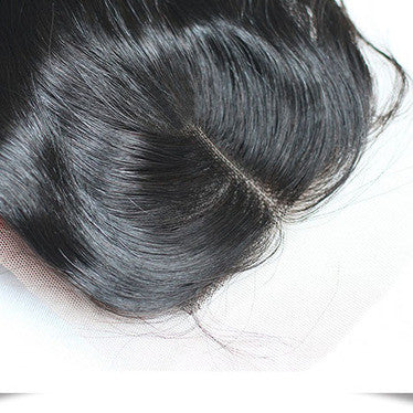 Luxury Body Wave Closure Middle Part 4x4 London Virgin Hair