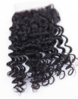 Luxury Deep Wave Closure - Free-Part - London Virgin Hair