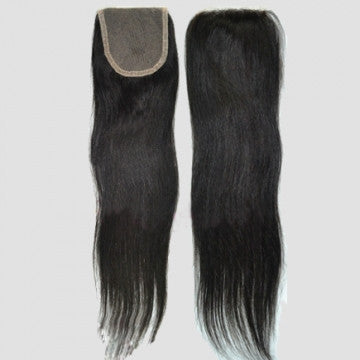 Luxury Straight Closure - Free-Part - London Virgin Hair