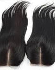 Luxury Straight Closure - Middle-Part - London Virgin Hair