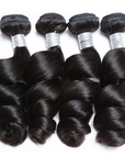 Luxury Loose Wave Bundle Deals - Natural Colour - London Virgin Hair