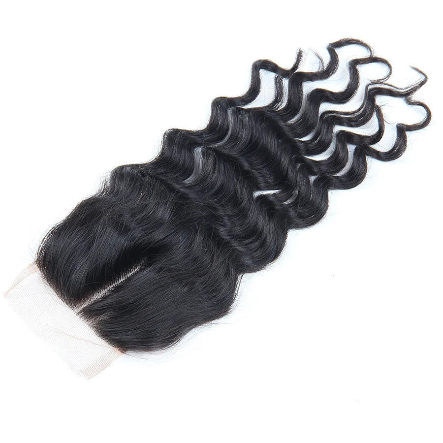 Luxury Lace Closures (4x4) - Middle Part - London Virgin Hair 