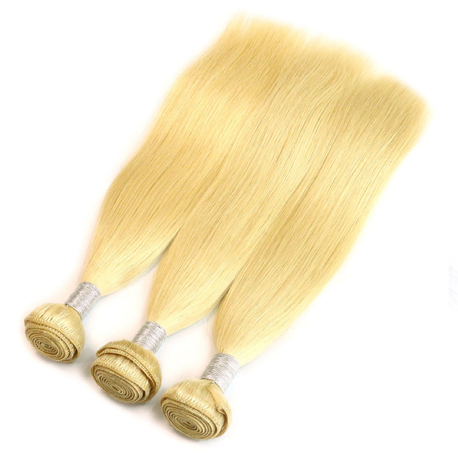 Luxury 613 Straight - Platinum Blonde - London Virgin Hair 