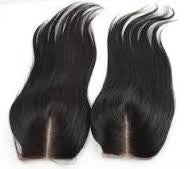 Luxury Straight Closure - Middle-Part - London Virgin Hair 