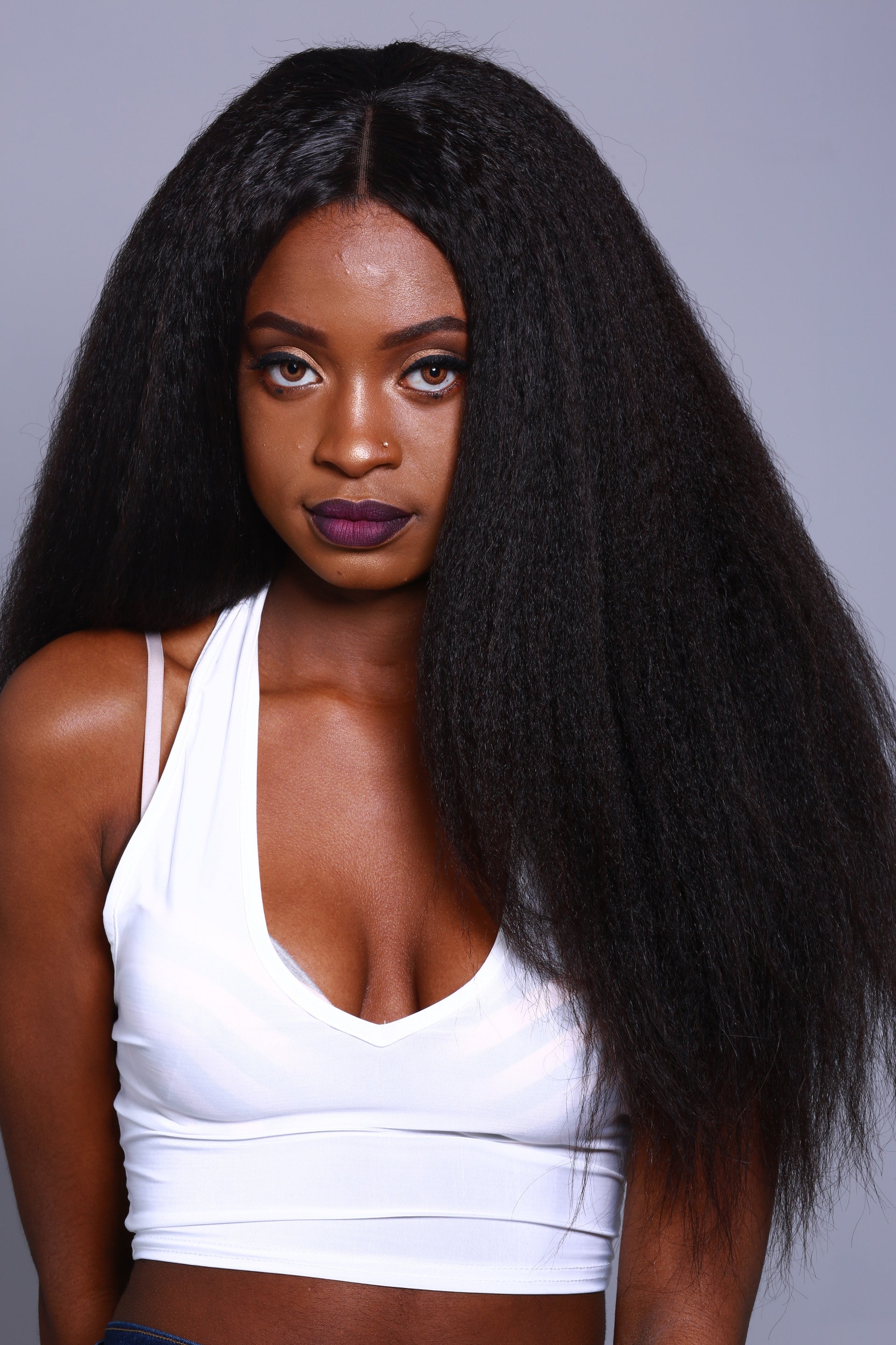 Luxury Kinky Straight - Natural Colour - London Virgin Hair 