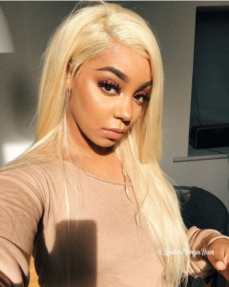 Luxury 613 Straight - Platinum Blonde - London Virgin Hair 
