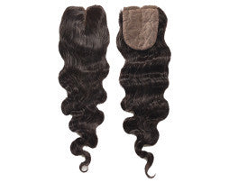 Luxury Loose Wave Closure - Middle-Part - London Virgin Hair 