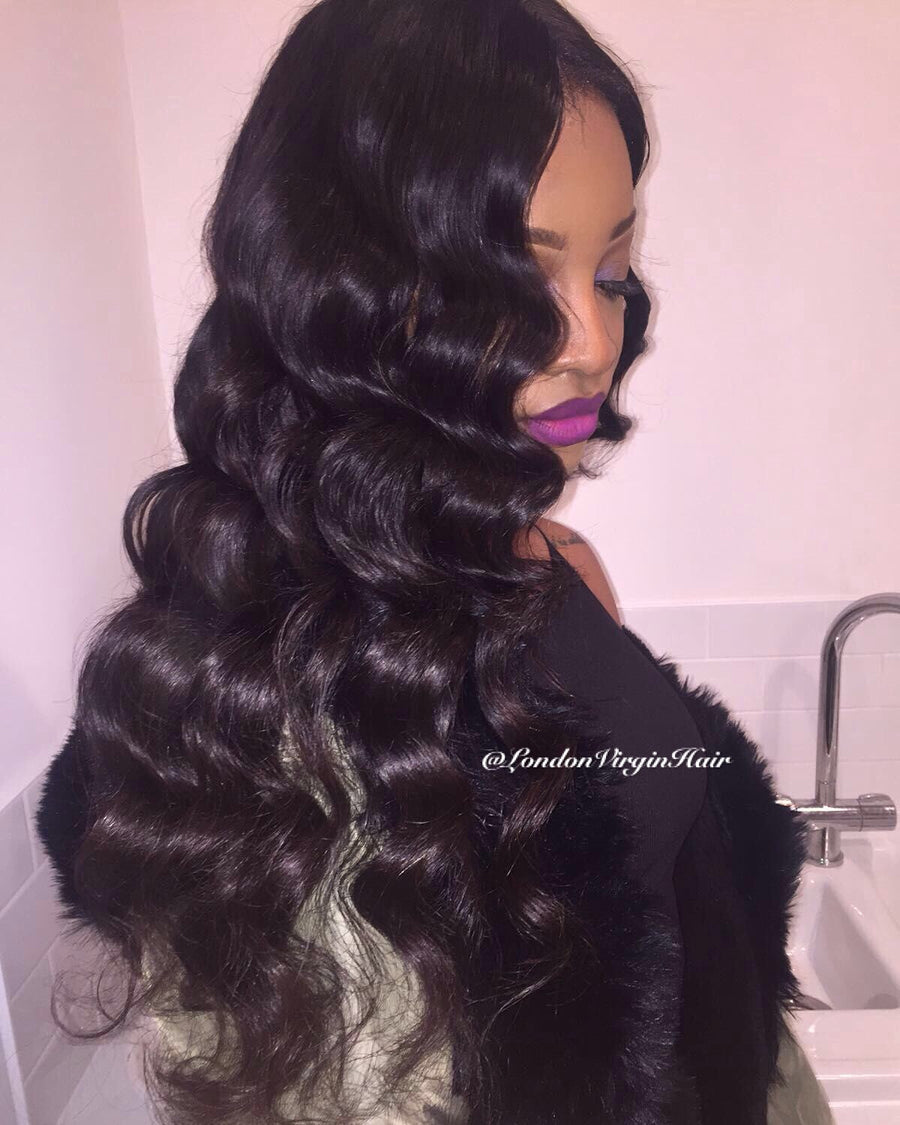 Luxury Body Wave Bundle Deals - Natural Colour - London Virgin Hair 
