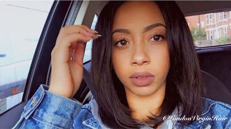 Luxury Straight Bundles with a Lace Closure (14&quot;) - London Virgin Hair 