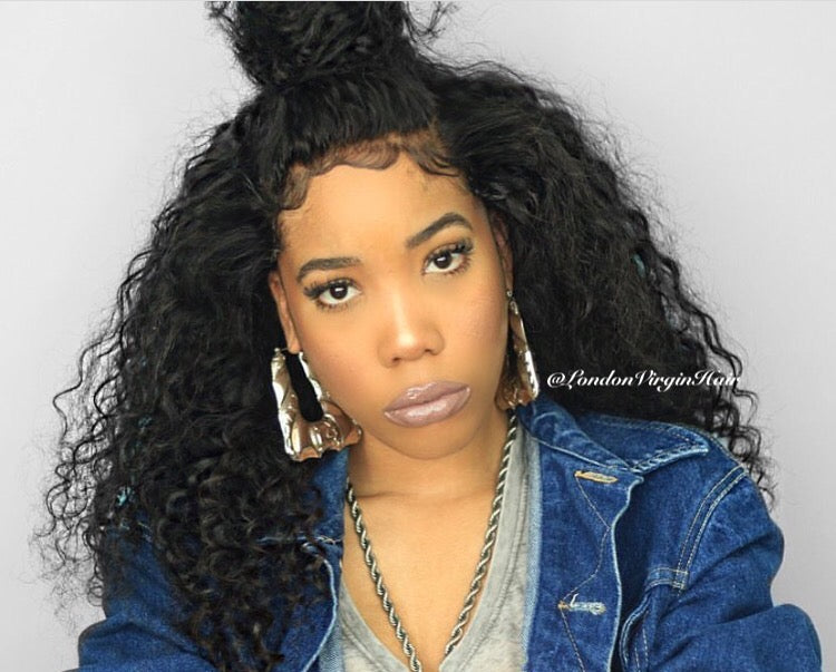 "India" - Free-part - London Virgin Hair 