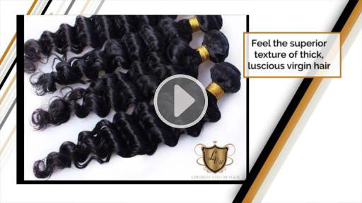 Luxury Deep Wave Bundle Deals - Natural Colour - London Virgin Hair 